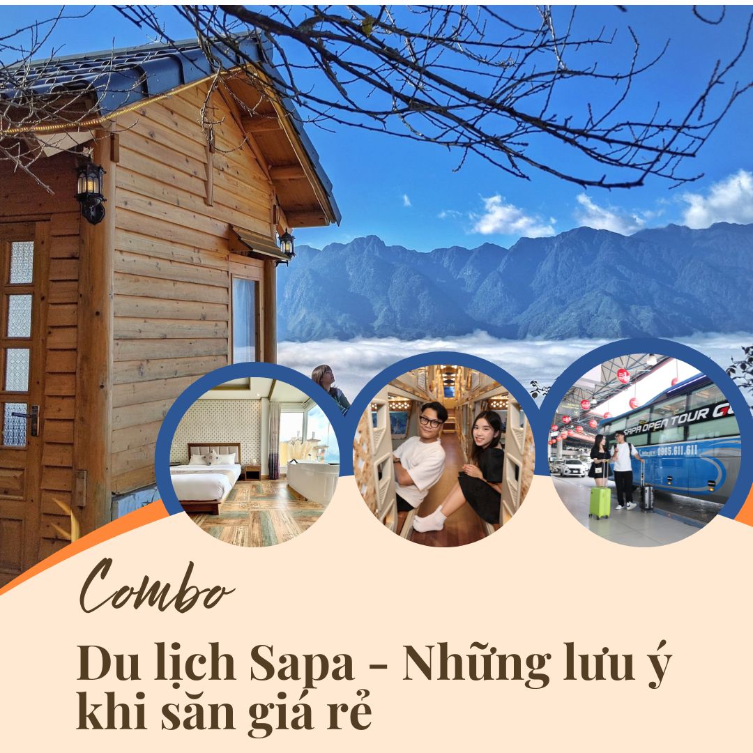 Combo xe và khách sạn đi Sapa những điều cần lưu ý