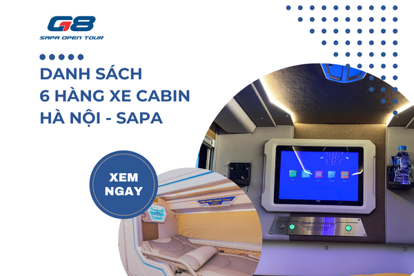 Danh sách 6 hãng xe cabin đi Sapa chất lượng cao