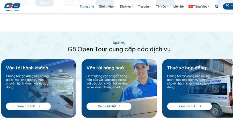 Đội ngũ lái xe được đào tạo chuyên nghiệp