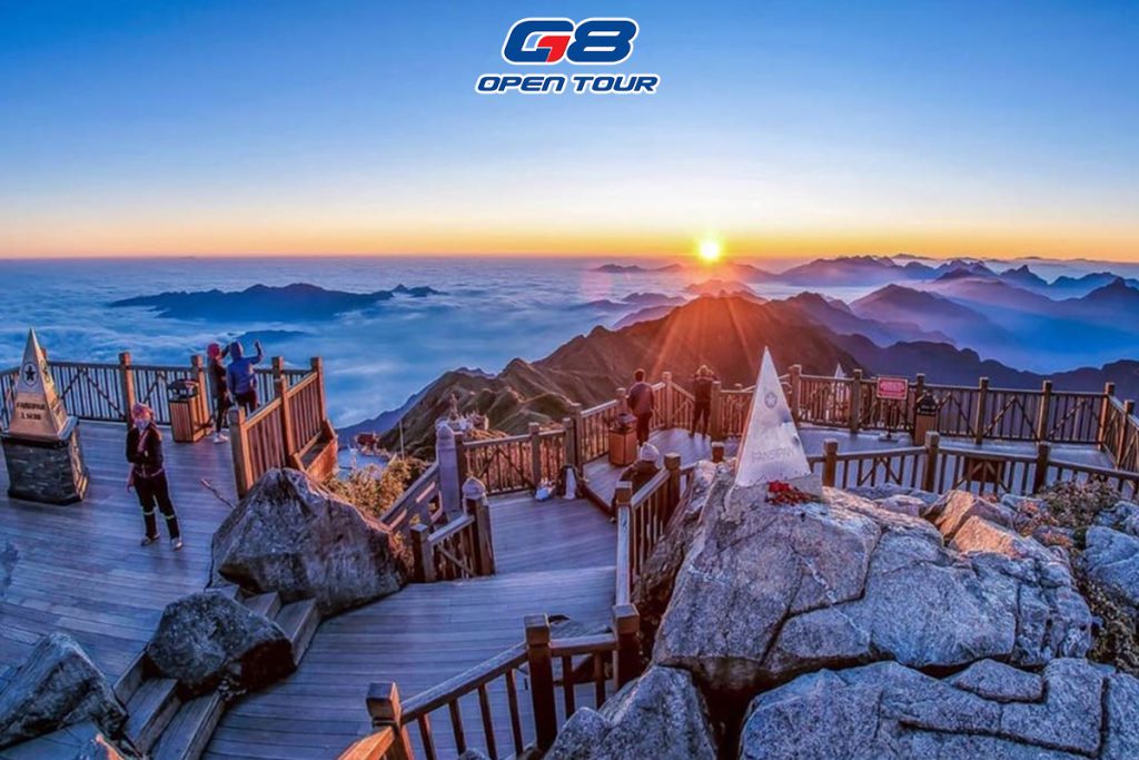 Lịch trình tour của G8 Open Tour được thiết kế khoa học