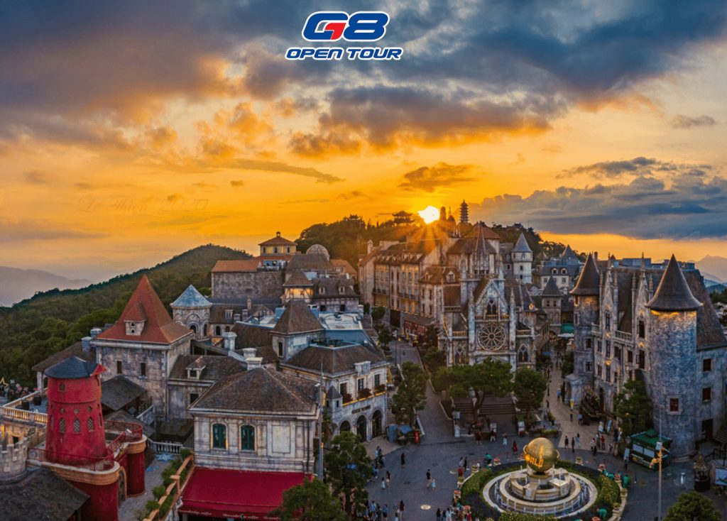 Trải nghiệm cáp treo độc đáo tại Bà Nà Hills là điểm nhấn của tour Đà Nẵng 3 ngày 2 đêm