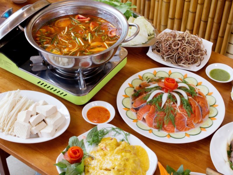 quán cá hồi Sapa